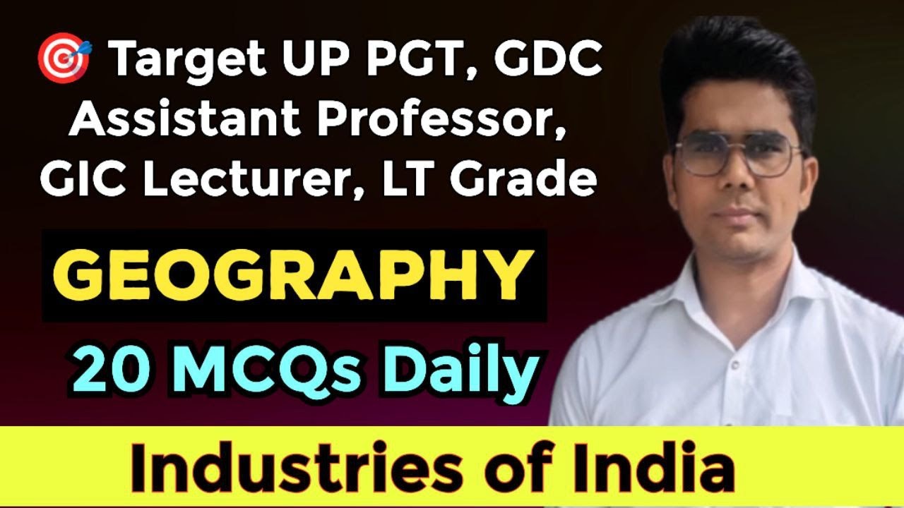 Class-71 🔥 20 Geography MCQs II Geography Practice for UP PGT, GIC Lecturer, GDC Assistant Professor