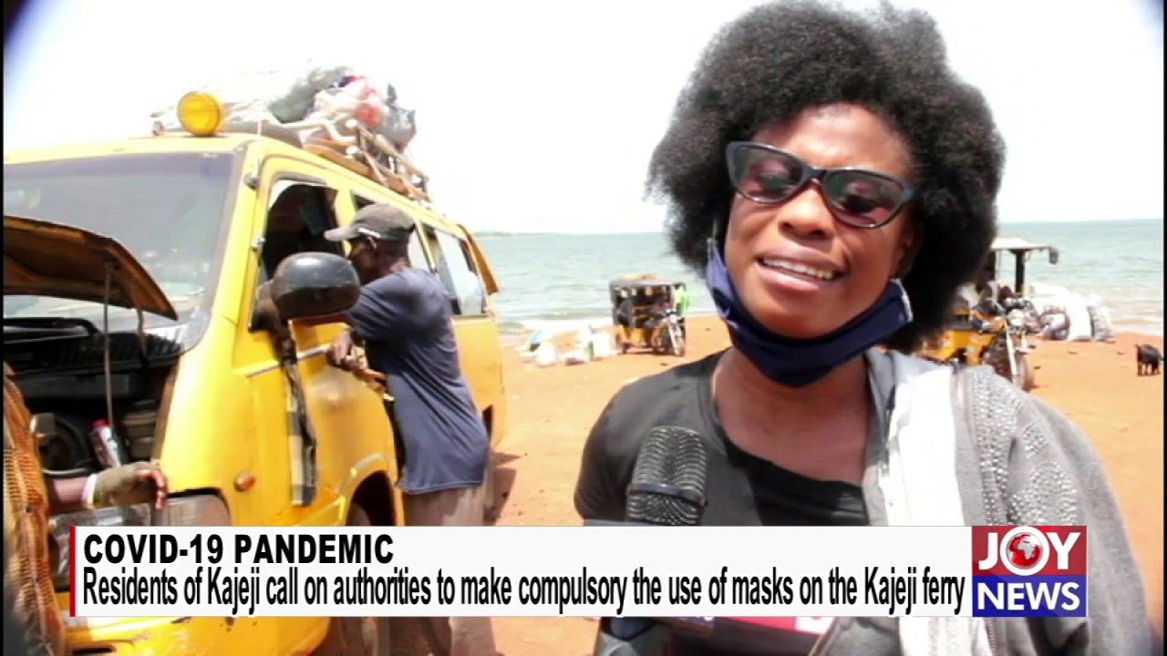 Residents of Kajeji call on authorities to make compulsory the use of masks on the Kajeji ferry