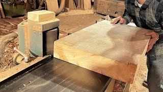 Amazing Techniques Woodworking // Simplest Way to Making Drawers Under Wooden Table