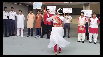 Special Assembly Conducted by class 9B on Gandhi Jayanti.