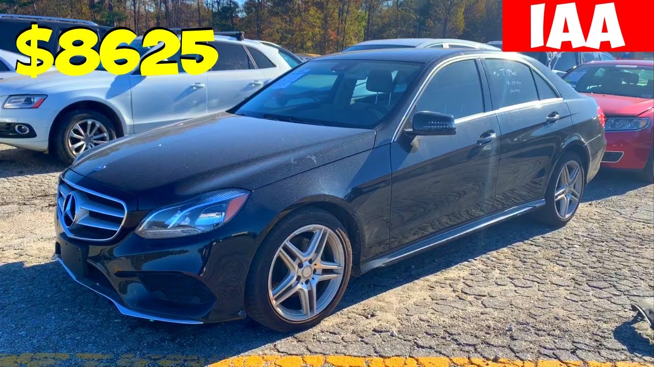 Mercedes Benz E350 For 8625 At The Insurance Auctions! YouTube