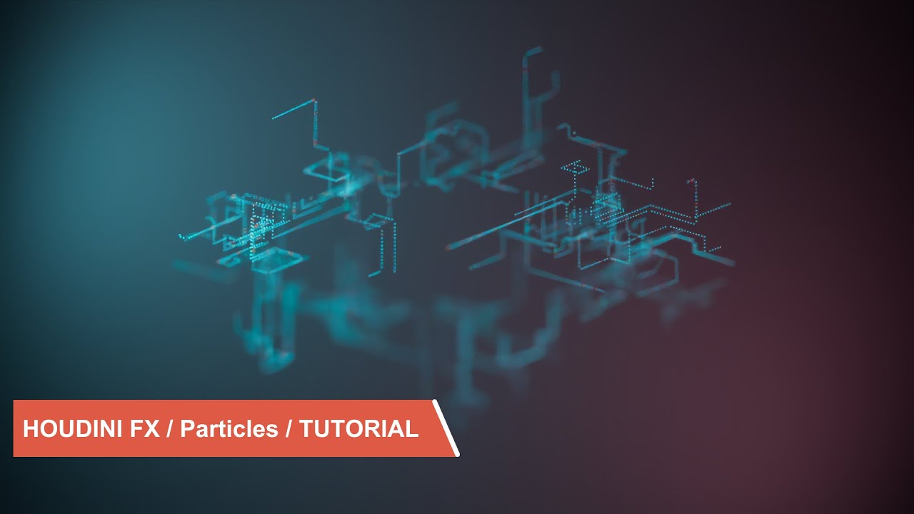 How I created a particle network inside of Houdini FX / Tutorial - YouTube