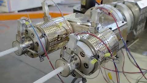#JWELL #PVC 20-63mm #dual #pipe #extrusion #machine