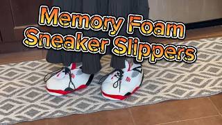Honest Review of Cozy Trendy Sneaker Slippers One Size