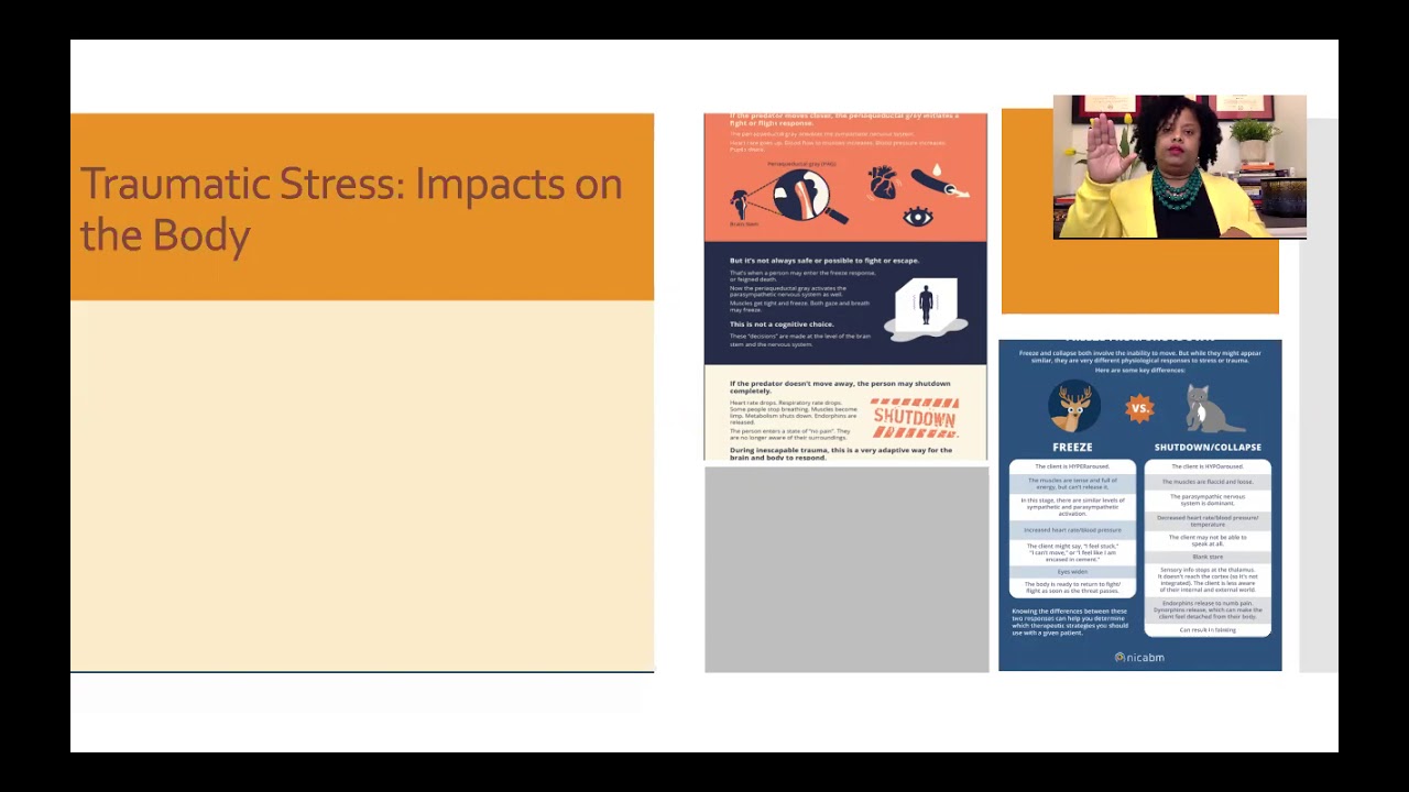 Bowie State U. Trauma Informed Cognitive Behavioral Therapy: Principles of Practice Webinar Clip