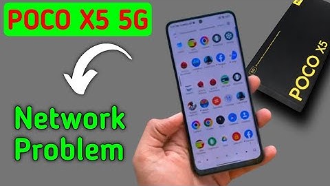 POCO X5 mein network problem kaise theek Karen, how to solve network problem in POCO X5