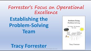 Establishing the Problem-Solving Team