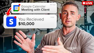 Closing A $10,000/Per Month Client *LIVE FOOTAGE*