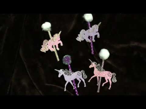 Unicorn Carousel Embellishments