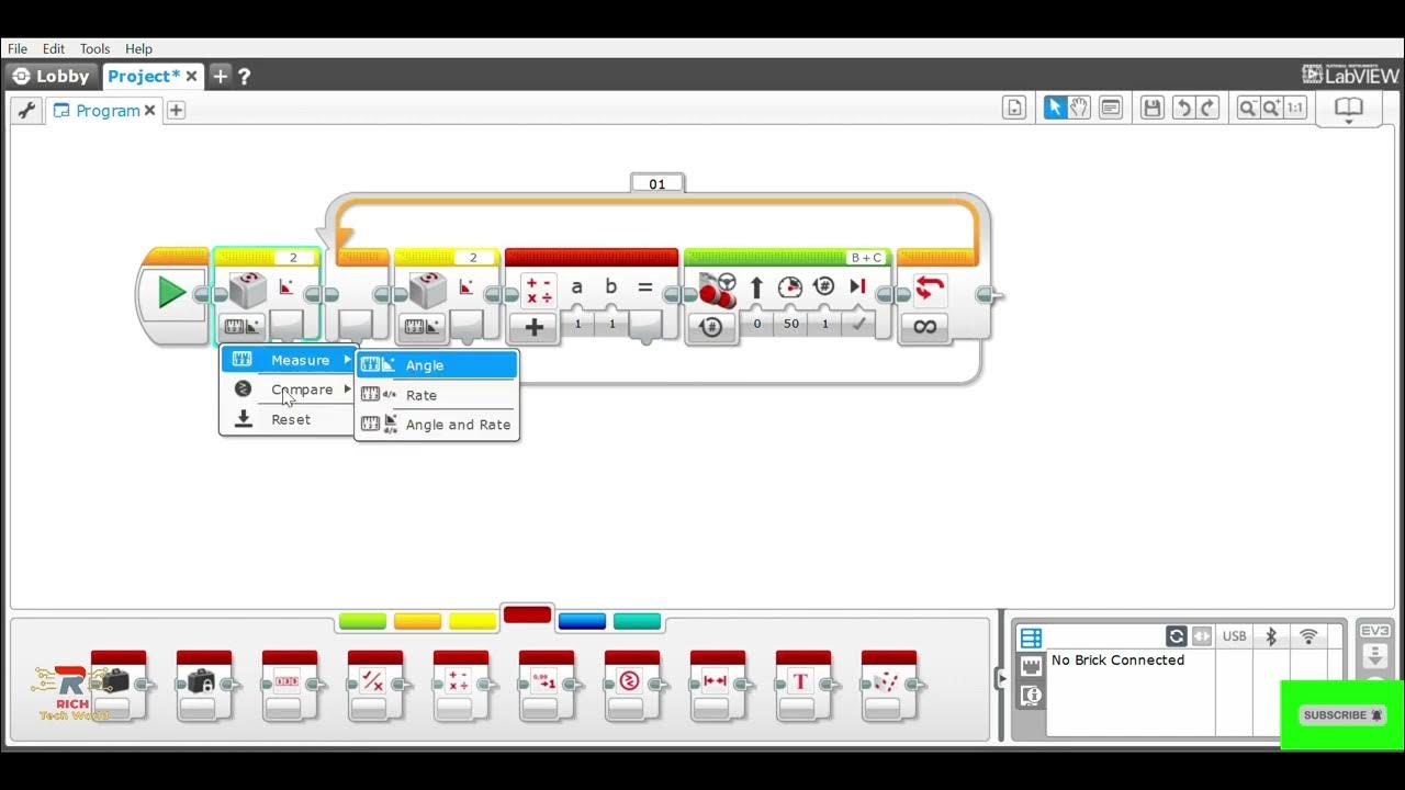 Moving Ev3 Straight With Gyro Sensor - YouTube