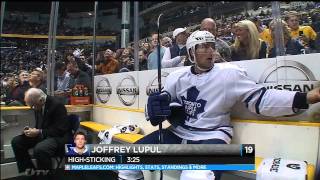 Leafs @ Predators - Highlights "Down And Downer"  - 111117