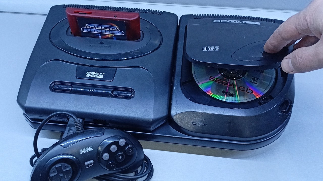 Восстановление SEGA CD2 (Mega CD2)