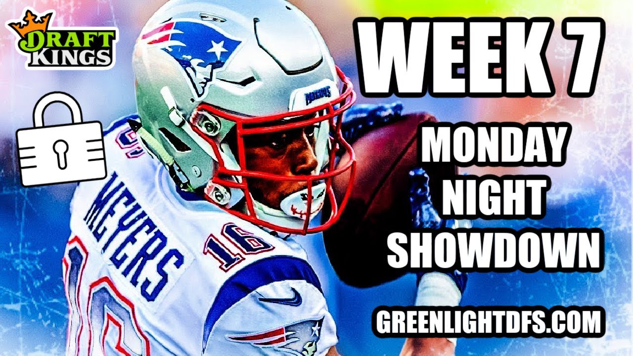 week-7-nfl-draftkings-picks-monday-night-showdown-chi-ne-youtube
