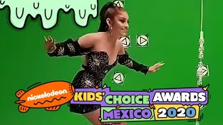 Karol Sevilla Detrás De Cámaras-Kids Choice Awards México 2020Mariel Karolista