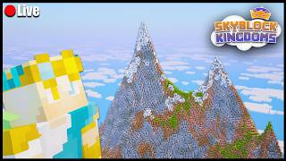 Finishing Birch Mountain on Skyblock Kingdoms