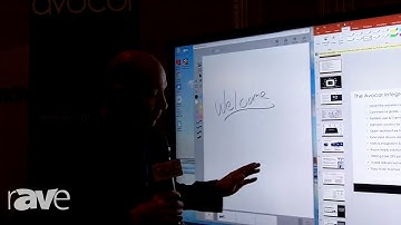 E4 AV Tour: Avocor Demos 65-Inch 4K Collaboration Unit With Whiteboarding Session in Windows 10