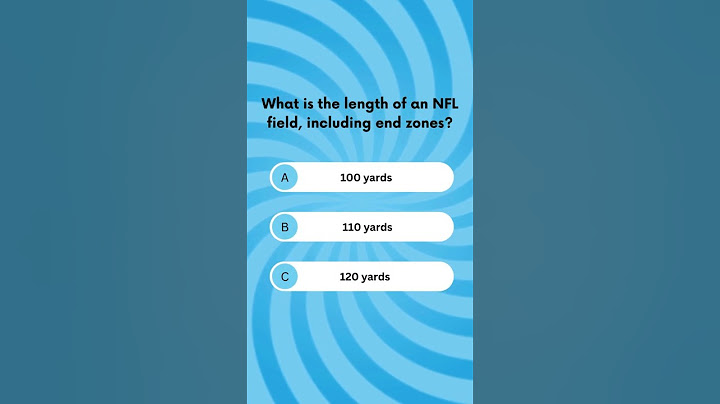 Football Trivia: How Long is an NFL Field? 🏈📏
