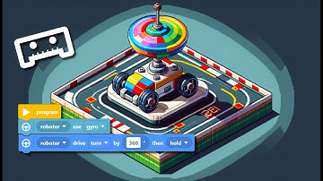 #Pybricks Block Coding Drive Base Gyroskop-Steuerung bei LEGO Robotern | Deutsch