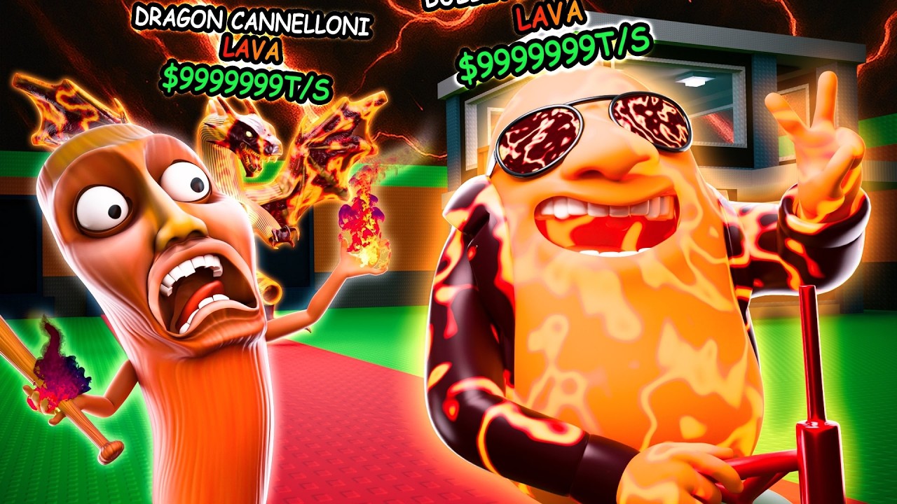 STEAL die NEUEN MAGMA BRAINROTS! Italian Brainrot Animation