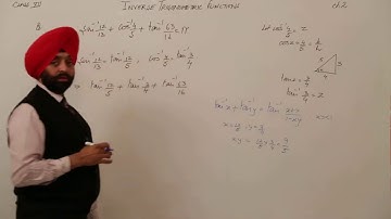 Free Fundamental Questions l ICSE MATH 12 | CHAPTER 2 | Inverse Trigonometric Functions I L30