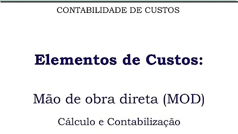 O que é custo de MD?