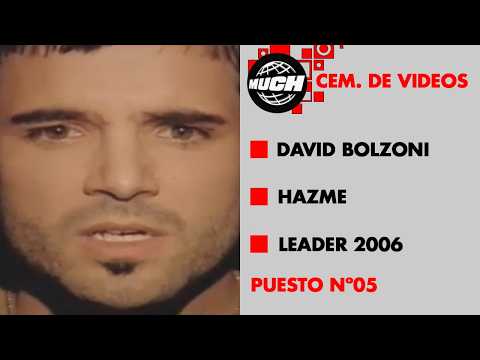 David Bolzoni ★ Hazme (Cementerio de Videos - Much Music, diciembre 2009) (recreación)