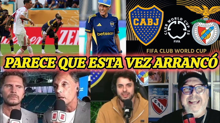 POS PARTIDO DE BOCA ANTE BENFICA (El Hincha contento por el Empate)