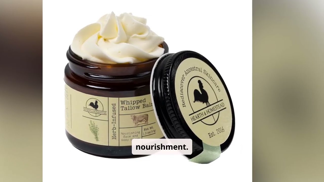 ⭐ Whipped Tallow Balm Magic! Hearth & Homestead ⭐