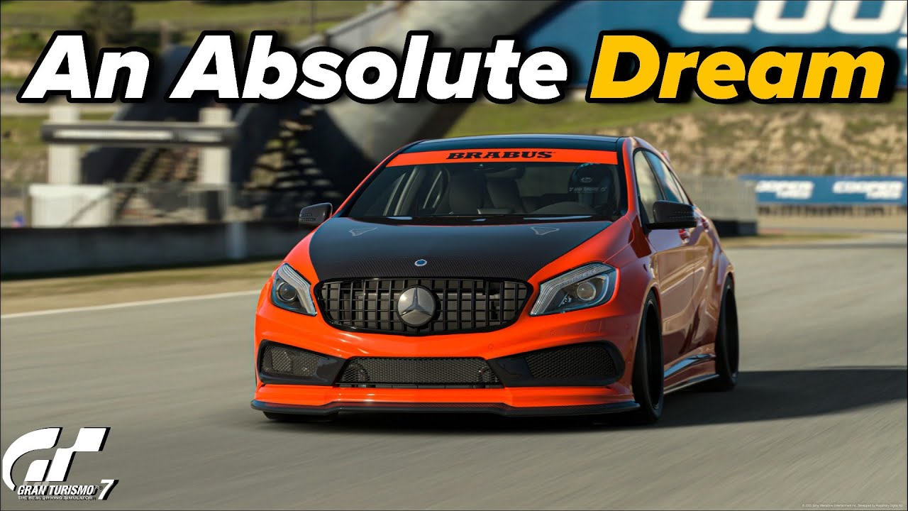 GT7 - The BEST Hot Hatch Gets a V8 Engine Swap! ( A45 AMG)