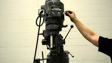 Bridgeport Series I Variable Speed 2HP Vertical Milling Machine with Power Feed