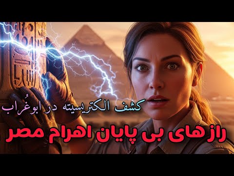 اهرام مقبره نبودند نیروگاه های برق بودند مدرک کشف شد
