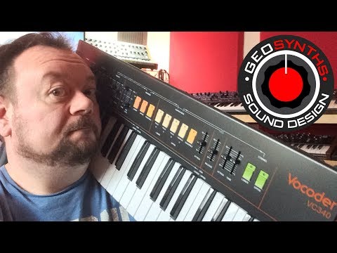 GEOSynths - Synth Show Reviews - Behringer VC340 Vocoder and String Machine