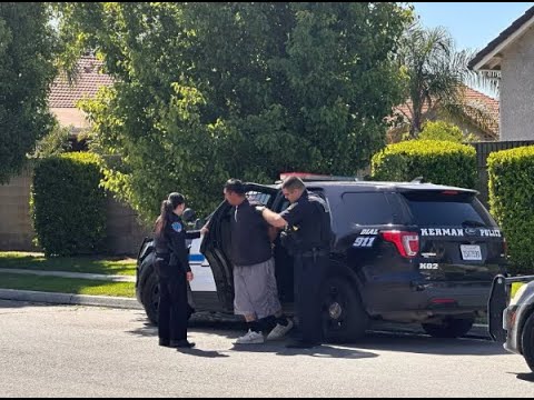 Wanted man arrested after high-speed chase in Fresno County - YouTube
