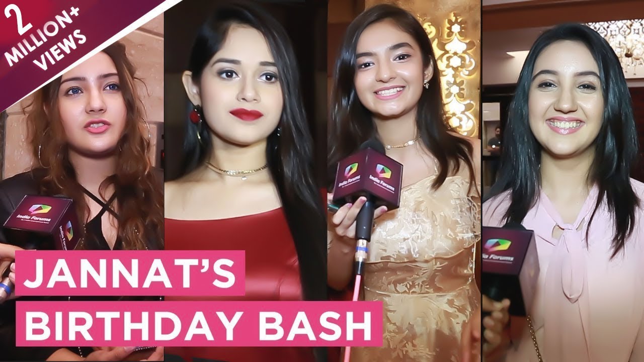 Jannat Zubair Rahmani’s Star Studded Birthday Bash | Anushka, Ashnoor, Aashika, Siddharth & More