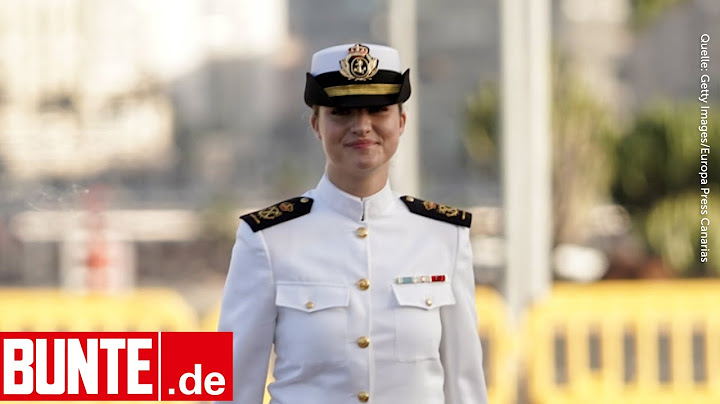 Prinzessin Leonor auf der "Blas de Lezo": So hart wird das Leben auf dem Kriegsschiff