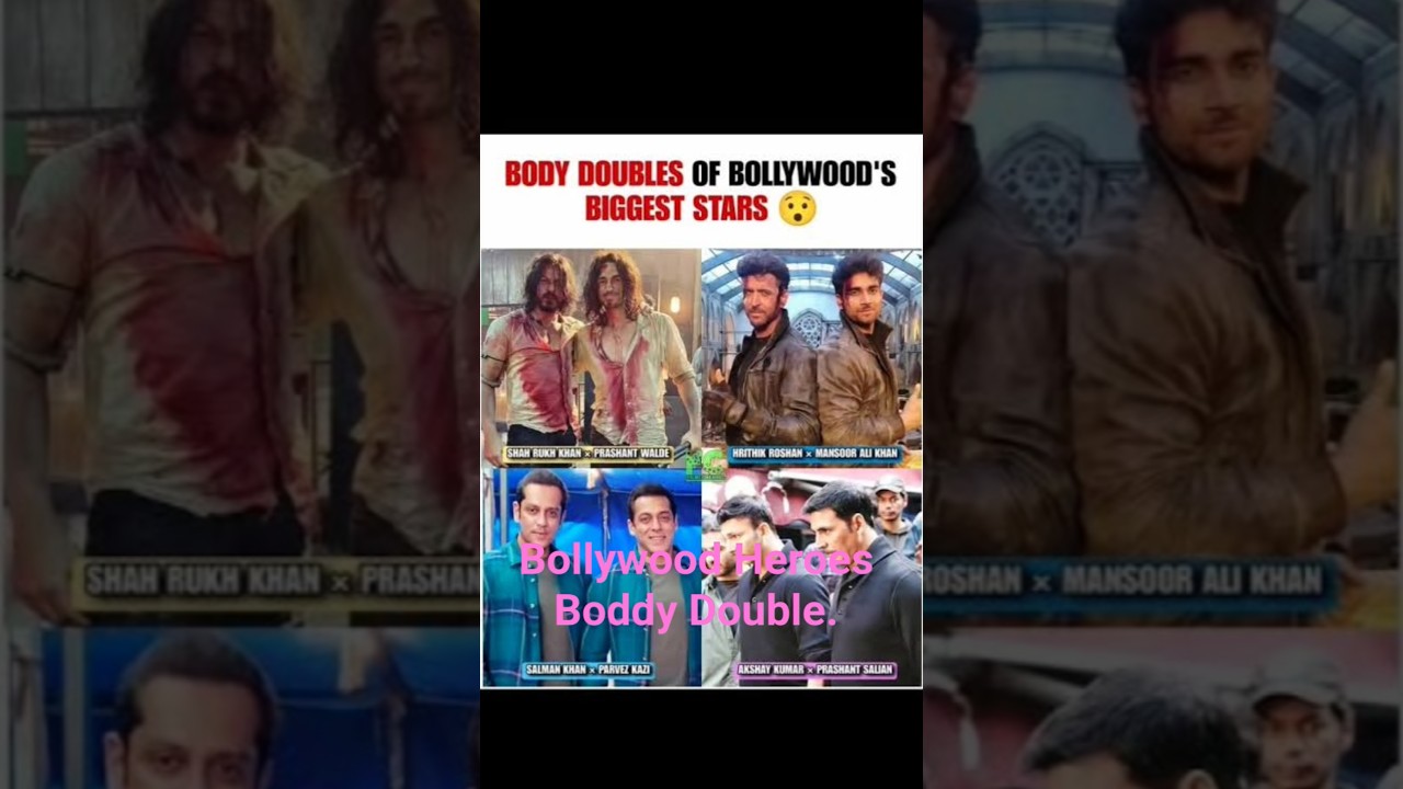 Boddy doubles | Bollywood Body Doubles | Bollywood ka sach | Bollywood Shorts. 
