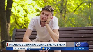 Underage Drinking During Spring Break