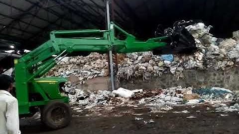 waste paper unloader