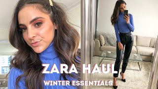 Zara Haul + Try-On | Everyday Winter Outfits