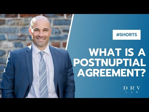 What Is A Postnuptial Agreement Shorts