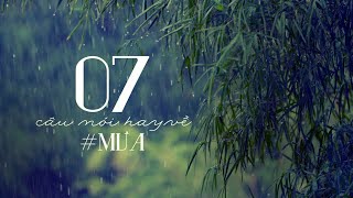 Raining sound with quotes - 07 câu nói hay về #Mưa | by Ngu Trí screenshot 4