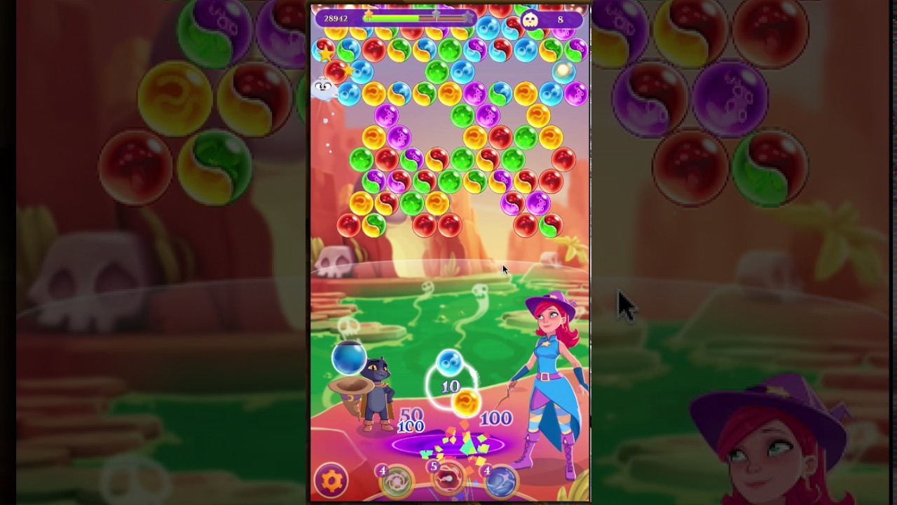 bubble witch saga 3 how to catch the 3 ghost