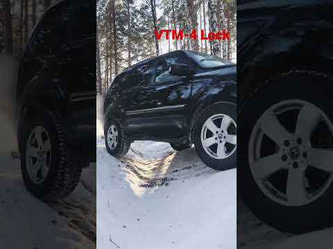 Honda Pilot & Porsche Cayenne.  Сравнение систем 4х4 на диагонали.