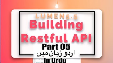 [ Part 05 Building Restful Api ] Api Errors Exception Handling with lumen 5.5 in Urdu and Hindi 2017