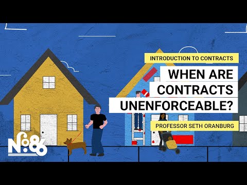 Video: Kan een niet-afdwingbaar contract worden geratificeerd?