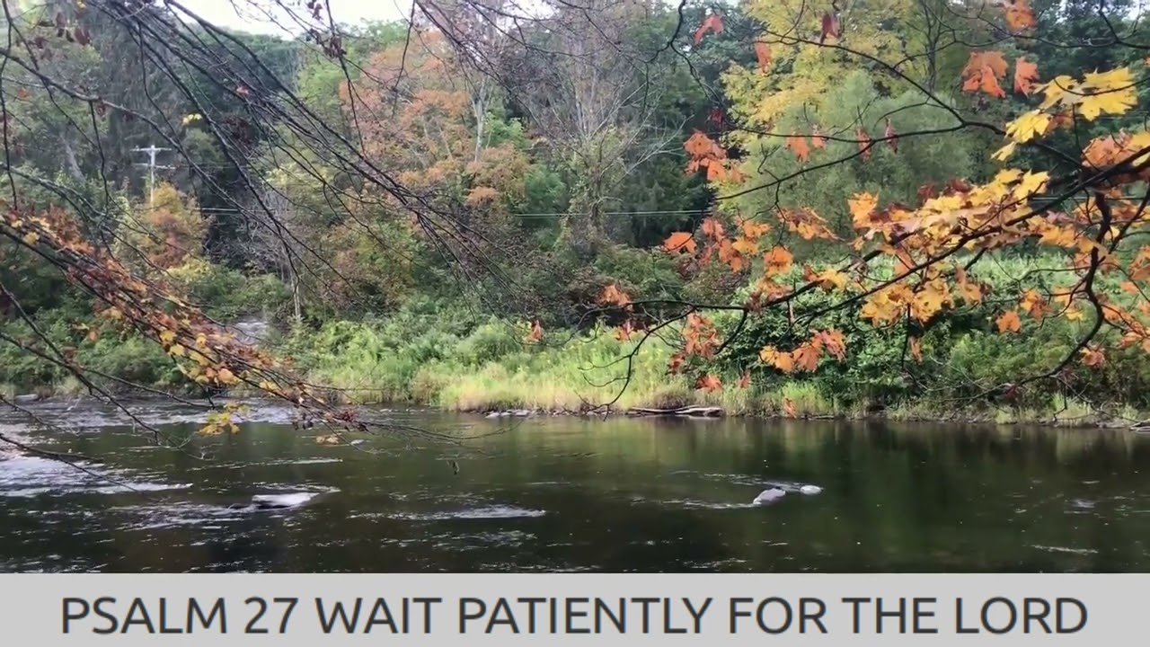 Psalm 27 Wait Patiently For The Lord