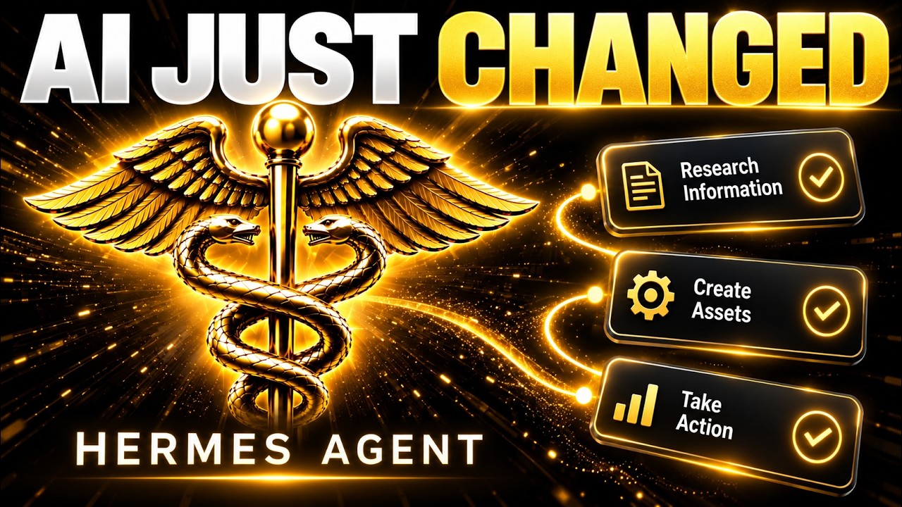 NEW Hermes Agent NOW CHANGES HOW AI WORKS! 🤯