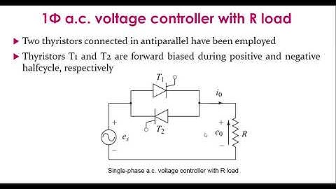 Single Phase ac voltage controller MATLAB simulation