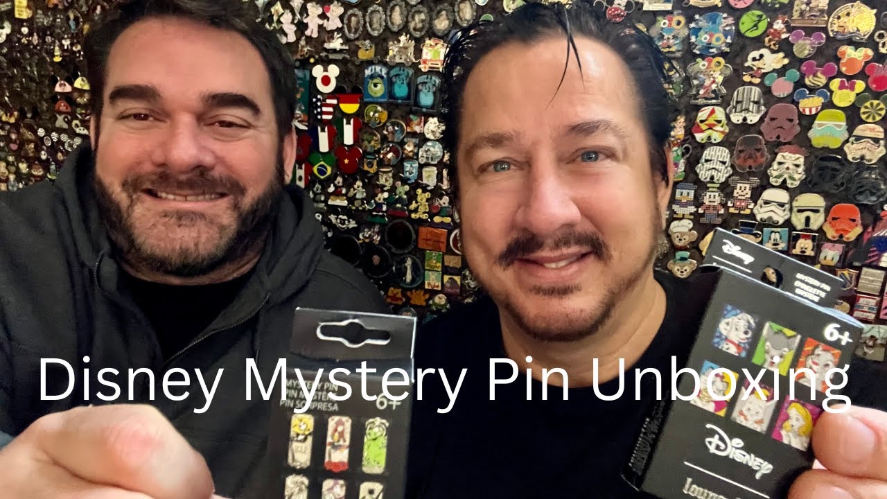 Disney Mystery Pin Unboxing with Dude&Jonny