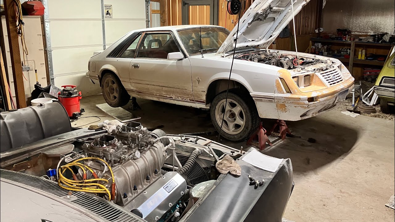 Катастрофическая поломка после 20 миль пробега на Ford Mustang Turbo GT 350 1984 года! Почти опра...